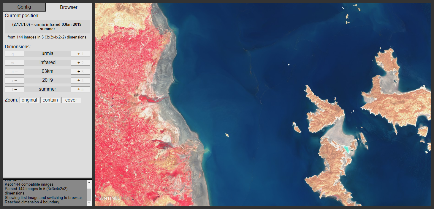 Mult-Dimensional Image Browser